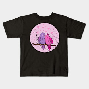 Retro Vintage Grunge Valentine's Day Kids T-Shirt